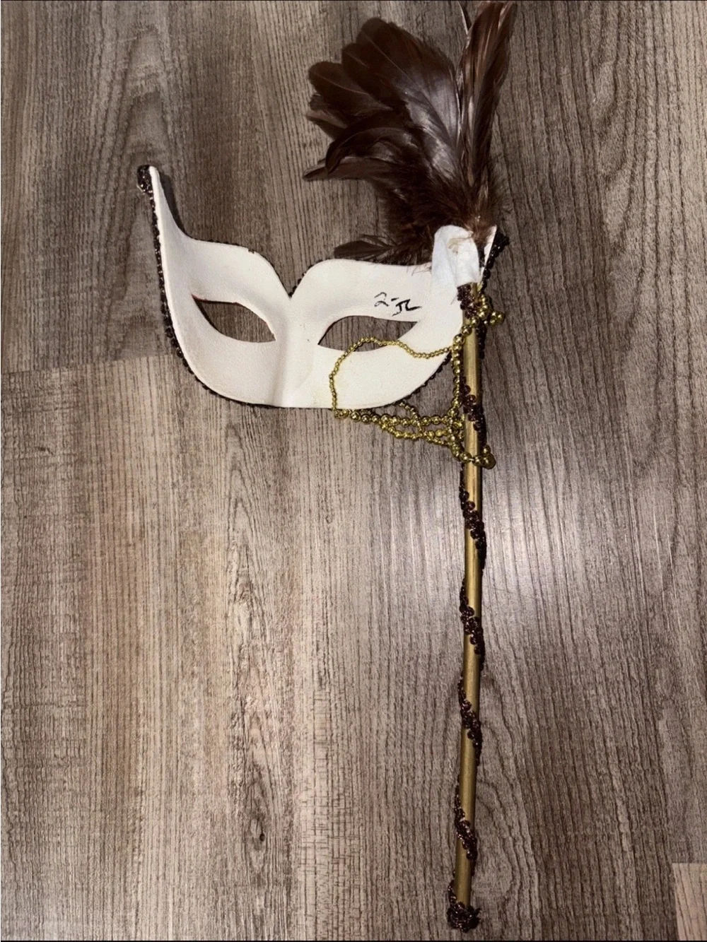 Women Costume Masquerade Party Masks With Stick For Wedding Ball Stick Mask